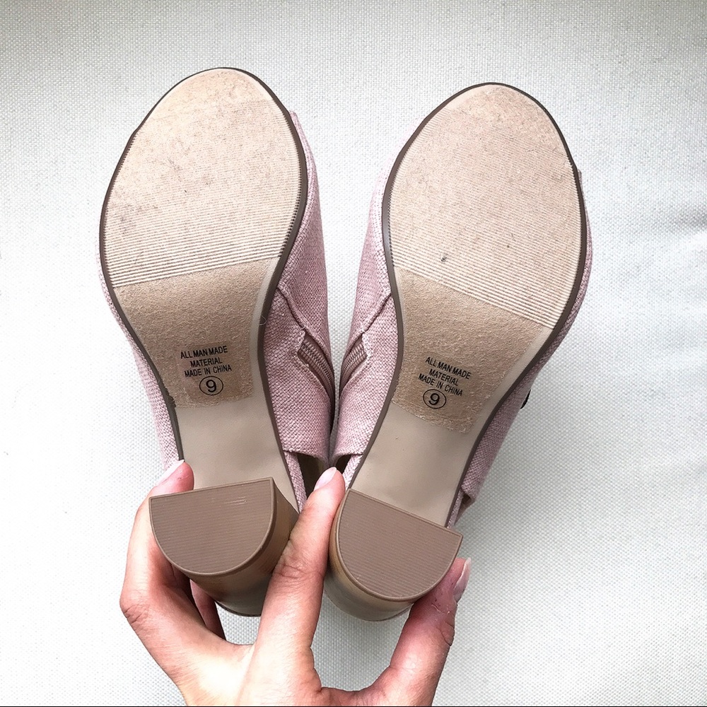 LAST ONE‼️S/6.5 Pink  Chunky Gladiator Heels! - Picture 7 of 8